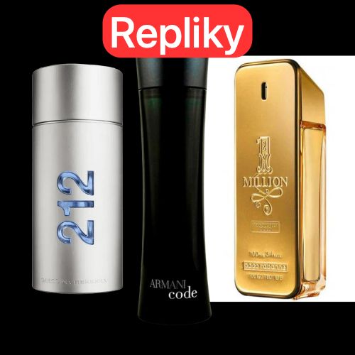 Promoční balíček 3  212 Men NYC, Paco Rabanne One Milion  Armani Code Homme 100ml