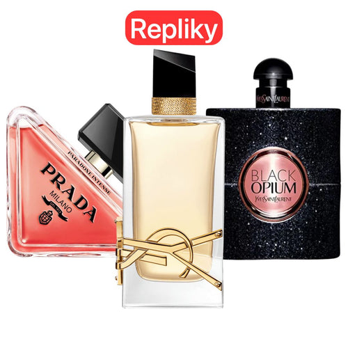 Promoční balíček 3 Prada Paradox,  Black Opium Yves Saint Laurent, Libre 100ml